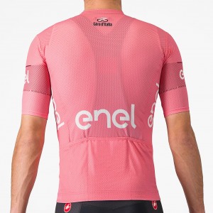 Heren Fietskleding Roze Trui Giro d'Italia 2024 Classificatie
