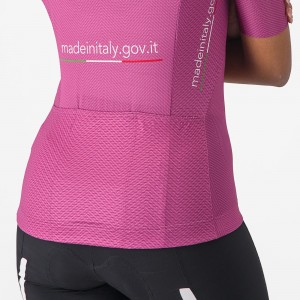 Dames Fietskleding Cyclamen Giro d'Italia 2024 Competizione Jersey