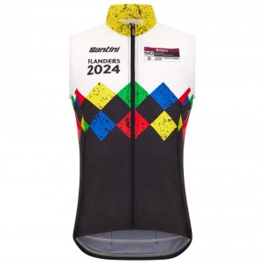 Heren Santini UCI Gravel Wereldkampioenschappen Vlaanderen Vest 2024