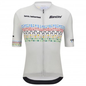 Heren Santini Zürich 2024 UCI Masters Wereldkampioenstrui - Grijs