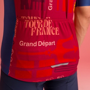 Heren Fietskleding Santini Tour de France 2024 trui - Bologna