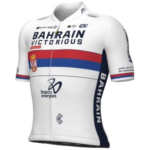 Ale Bahrain Victorious 2024-jersey voor heren - Brits kampioen