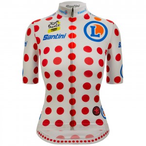 T-shirt Tour de France 2024 fanlijn dames Groene trui