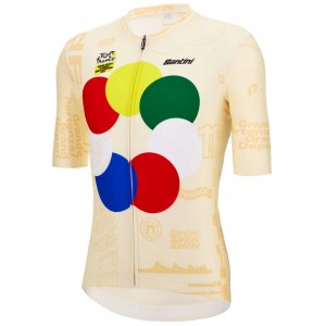 Heren Fietskleding Santini Tour de France 2024 trui - Grand Départ