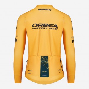 Dames Fietskleding Orbea Factory Team 2024 Core shirt met lange mouwen