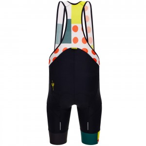 Heren Fietskleding Santini Tour de France 2024 koersbroek - Combo