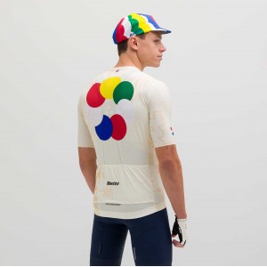Heren Fietskleding Santini Tour de France 2024 trui - Grand Départ