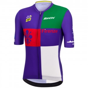 Heren Fietskleding Santini Tour de France 2024 trui - Florence