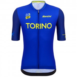 Heren Fietskleding Santini Tour de France 2024 trui - Turijn