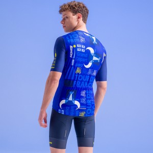 Heren Fietskleding Santini Tour de France 2024 trui - Turijn