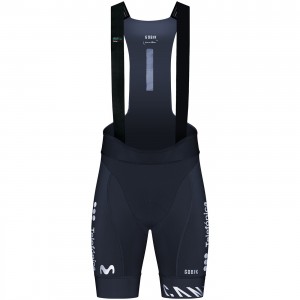 Heren Fietskleding Gobik Movistar 2024 Revolution 2.0 K10 koersbroek