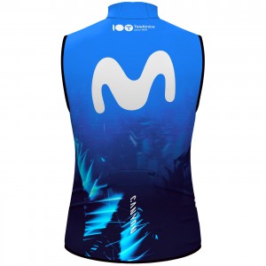 Heren Fietskleding Gobik Movistar 2024 Plus 2.0-vest