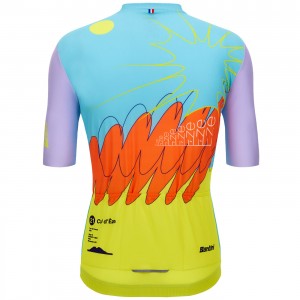 Heren Fietskleding Santini Tour de France 2024 trui - Nice