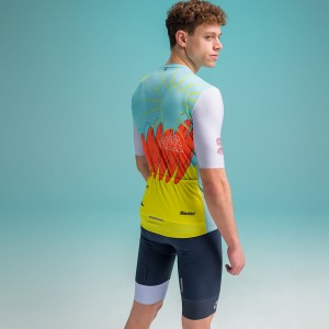 Heren Fietskleding Santini Tour de France 2024 trui - Nice