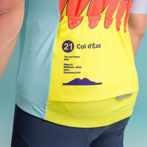 Heren Fietskleding Santini Tour de France 2024 trui - Nice