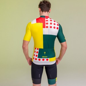 Heren Fietskleding Santini Tour de France 2024 trui - Combo