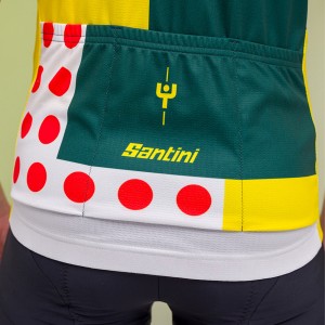 Heren Fietskleding Santini Tour de France 2024 trui - Combo