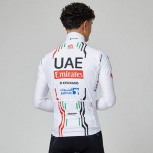 Heren Fietskleding Pissei Team UAE 2024 shirt met lange mouwen