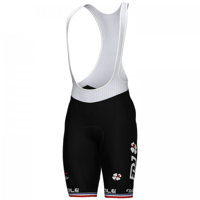 Heren Fietskleding Ale Groupama FDJ 2024 Bib Shorts - Frans Kampioen
