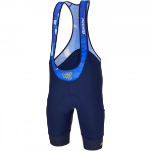 Heren Fietskleding Santini Tour de France 2024 koersbroek - Torino