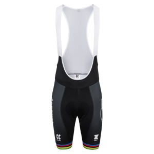 Heren Fietskleding Kalas Alpecin Deceuninck 2024 Elite koersbroek Zwart-WC