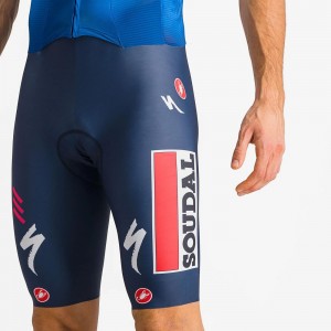 Heren Fietskleding Castelli Soudal Quick-Step 2024 Sanremo BTW Speed Suit Eendelig pak