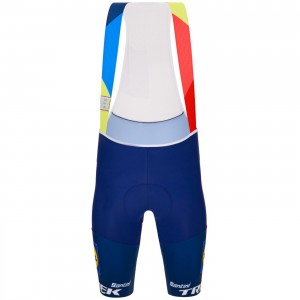 Heren Fietskleding Santini Lidl Trek 2024 Team Original koersbroek
