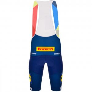 Heren Fietskleding Santini Lidl Trek 2024 Team Original koersbroek