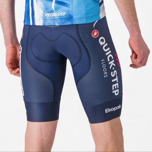 Heren Fietskleding Castelli Soudal Quick-Step 2024 Competizione korte koersbroek met bretels