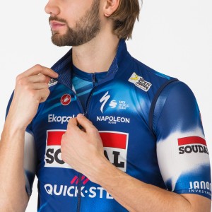 Heren Castelli Soudal Quick-Step Vest 2025 Pro Light Wind Vest