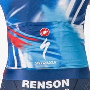 Heren Fietskleding Castelli Soudal Quick-Step 2025 Aero Race 8S Shirt