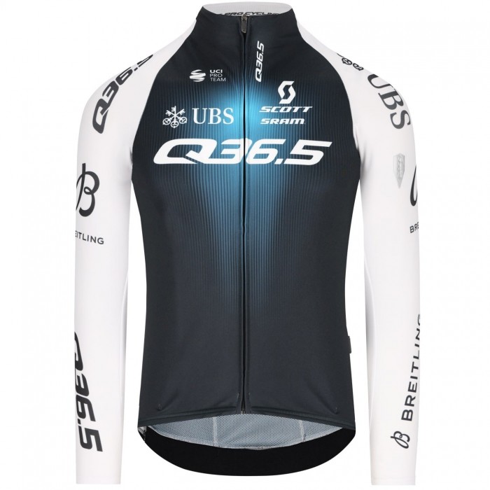 Heren Fietskleding Q36.5 Pro Cycling Team 2025 Gregarius trui met lange mouwen