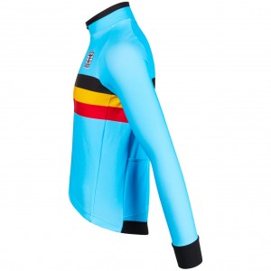 Heren Fietskleding Bioracer Belgisch Nationaal 2025 Icon Tempest Jack