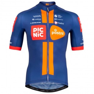 Heren Fietskleding Nalini Team Picnic-Postnl 2025 Trainingstrui