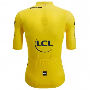 Heren Fietskleding Officiële gele trui Tour de France 2025