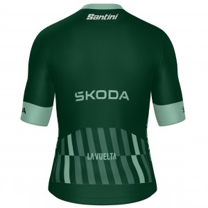 Heren Santini Vuelta Espana 2025 Groene Trui
