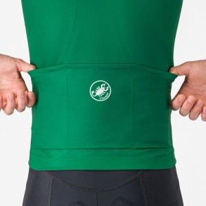 Heren Fietskleding Vintage Giro d'Italia 2025-shirt - Groen