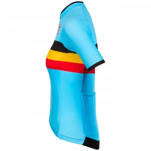 Dames Bioracer Belgisch Nationaal 2025 Icon Classic Damesshirt