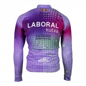 Dames Fietskleding Agu Laboral Kutxa-Fondacion Euskadi 2025 damesshirt met lange mouwen