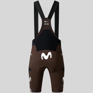 Heren Fietskleding Gobik Movistar Team Gravel Squad 2025 Grit 2.0 koersbroek