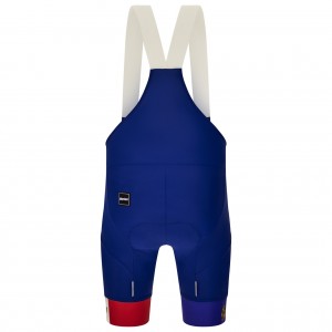 Heren Fietskleding Santini Tour de France Bib Tights - Grand Départ Lille