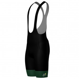 Heren Fietskleding Santini Green Tour de France 2025 Bib Tights
