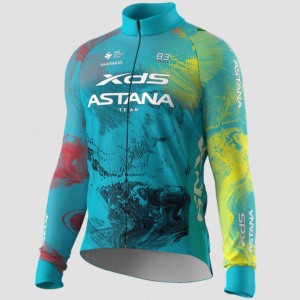 Heren Fietskleding Biemme XDS Astana 2025 winterjas