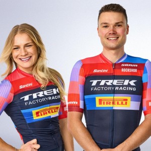 Heren Santini Trek Factory Racing 2025 XC Trui