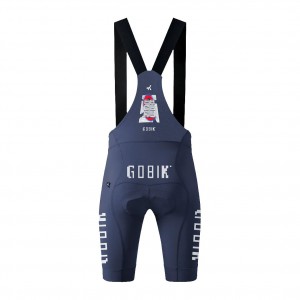 Heren Fietskleding Gobik Factory Team 2025 Matt Solid 2.0 Bib Tights