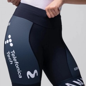 Dames Fietskleding Gobik Movistar 2025 Limited 6.0 K9 dames koersbroek