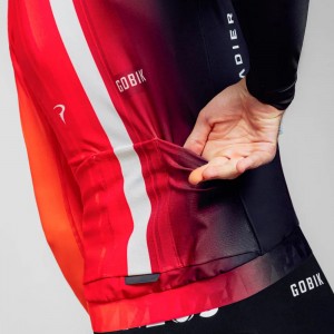 Heren Fietskleding Gobik Ineos Grenadiers 2025 Hyder trui met lange mouwen