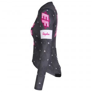 Dames Fietskleding Rapha EF Education EasyPost damesshirt met lange mouwen 2025