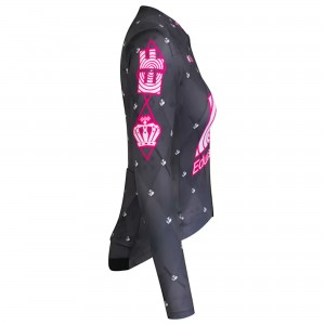 Dames Fietskleding Rapha EF Education EasyPost damesshirt met lange mouwen 2025