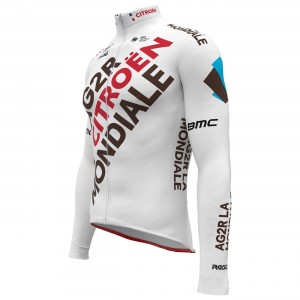 AG2R Citroen 2022 wielershirt met lange mouwen professioneel wielerteam